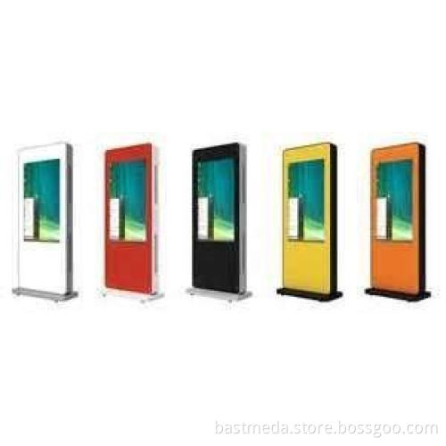 Double screens IP65 / NEM4 55" iphone interactive multimedi